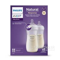 AVENT Fľaša Natural Response 3m+, 2x330ml (plast)