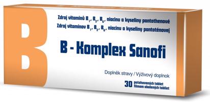 B-komplex Sanofi 30 ks