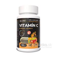 BE A PRO! VITAMÍN C so šípkami + D3 2500IU 30 kapsúl