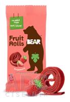 BEAR Jahodové rolky (Fruit rolls Strawberry) ovocné 1x20 g