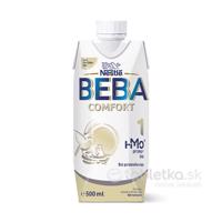 BEBA COMFORT 1 HM-O tekutá počiatočná dojčenská mliečna výživa od narodenia 500ml