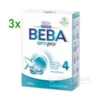 BEBA OPTIPRO 4 mliečna výživa 3x500g