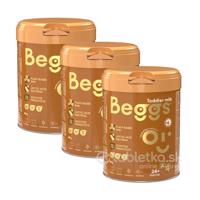 Beggs 4 batoľacia mliečna výživa 24m+, 3x800g