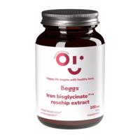 BEGGS Iron bisglycinate 20 mg + rosehip extract 100 kapsúl