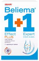 Beliema Effect PLUS + Expert Intim krém 1+1,vaginálne tablety 7 ks + intímny krém 30 ml