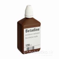 Betadine dezinfekčné mydlo 75 mg/ml 120ml