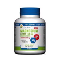 BIO Pharma magnesium citrát 150 mg + vitamín B6 30 + 30 tabliet ZADARMO