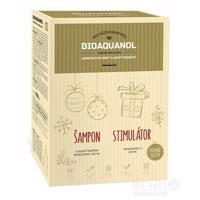 BIOAQUANOL Šampón+stimulátor vianočné balenie 250 ml + 250 ml