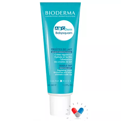 Bioderma ABCDerm Babysquam krém na šupiny vo vlasoch 40 ml