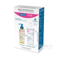 BIODERMA Atoderm Intensive Baume upokojujúci balzam 500ml + sprchový olej 200ml