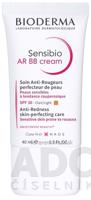 BIODERMA Sensibio AR BB (V3) krém SPF 30, na citlivú pokožku, zjednocujúci (inov. 2021) 1x40 ml