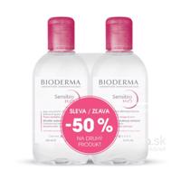 BIODERMA Sensibio H2O micelárna pleťová voda na citlivú pleť 2x250ml