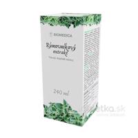 BIOMEDICA Rýmovníkový extrakt bylinný, s nádchovníkom 240ml