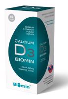 Biomin Calcium s vitamínom D 60 kapsúl