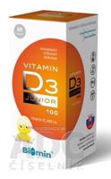 Biomin VITAMIN D3 JUNIOR 400 I.U. cps 1x60 ks