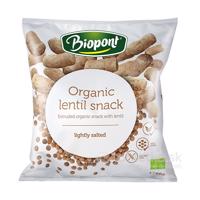 Biopont Bio šošovicové chrumky jemne solené 60g