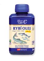 BlueCare Rybí olej (Omega 3) 1000 mg - 150 tob. Výživový doplnok