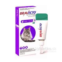 Bravecto Spot-On Cat roztok pre mačky (6,25-12.5kg)
