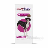 Bravecto XL Dog (40-56kg) 1400mg žuvacia tableta pre veľmi veľké psy