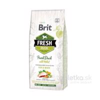 Brit Fresh Active Run & Work granule kačacie s prosom 12 kg