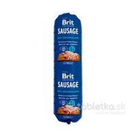 Brit Premium Dog Chicken and Lamb saláma pre psov 800g