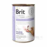 Brit Veterinary Diets GF dog Gastrointestinal konzerva pre psy 400g