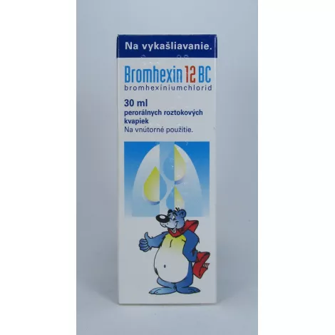 Bromhexin 12 BC kvapky 30 ml