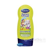 BUBCHEN KIDS SHP+SPRCH. GÉL 2v1 PARTIČKA Z DŽUNGLE 230 ml