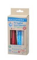 BUCCOTHERM BIO organická Eco-friendly sada pre deti 2 - 6 rokov, jahoda