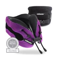 Cabeau Evolution Cool® – purple cestovný vankúš z pamäťovej peny