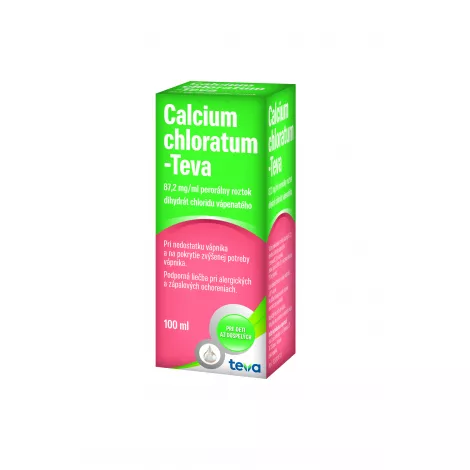 Calcium Chloratum - TEVA 100 ml