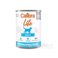 Calibra Dog Life Adult Chicken with Rice konzerva 6x400g