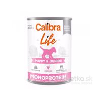 Calibra Dog Life Puppy&Junior Chicken&Rice konzerva 6x400g