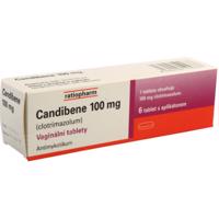 CANDIBENE 100 mg 6 vaginálnych tabliet