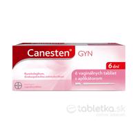 Canesten GYN 6 100mg 6 vaginálnych tabliet