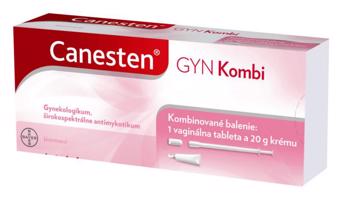 Canesten GYN Kombi tbl.vag. 1 x 500 mg + crm.der. 1 x 20 g