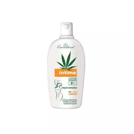 Cannaderm Intime umývacia emulzia na intímnu hygienu 150 + 50 ml ZDARMA