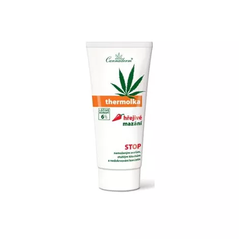 Cannaderm Thermolka hrejivé konopné mazanie na svaly a kĺby 200 ml