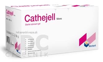 Cathejell MONO sterilný lubrikačný gél v naplnenej harmonikovej striekačke 25x12,5 g