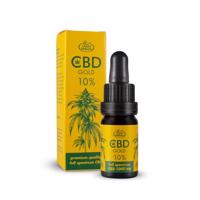 CBD GOLD 10 %, Full spectrum olej - 10 ml