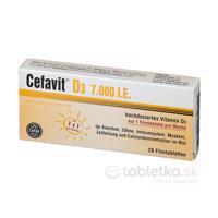 Cefavit D3 7.000 I.E. Vitamin 20 tabliet