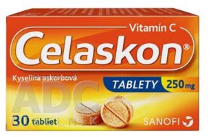 Celaskon tablety 250 mg tbl (fľ.skl.hnedá) 1x30 ks