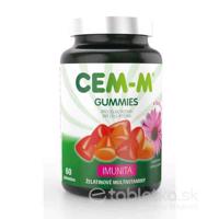 CEM-M GUMMIES IMUNITA želatinové multivitamíny s Echinaceou, pre dospelých 60 tbl