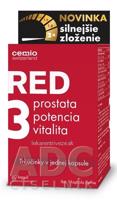 Cemio RED3 cps silnejšie zloženie 1x60 ks