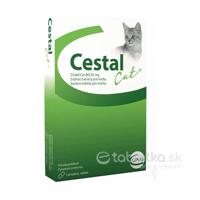 Cestal Cat 80/20 mg žuvacie tablety pre mačky 8ks