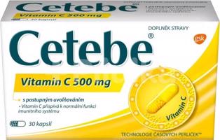 Cetebe 500 mg 30 kapsúl