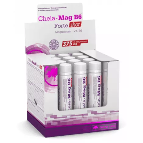 Chela-Mag B6 Forte shot ampuly, višňová príchuť 20x25 ml