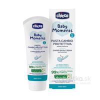 Chicco krém na detský zadoček prírodný, neparfumovaný Baby Moments 100ml