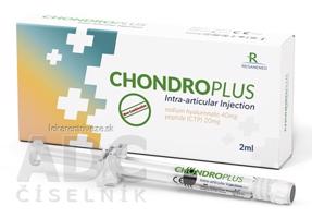 CHONDROPLUS intraartikulárna injekcia, s 2 % HA a 1 % syntetického peptidu 1x2 ml