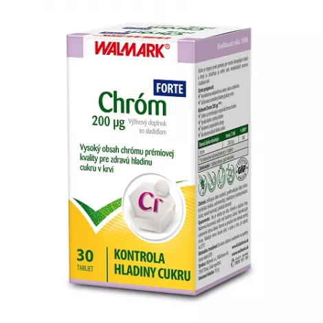 Chróm Forte Walmark 200 µg 30 tbl